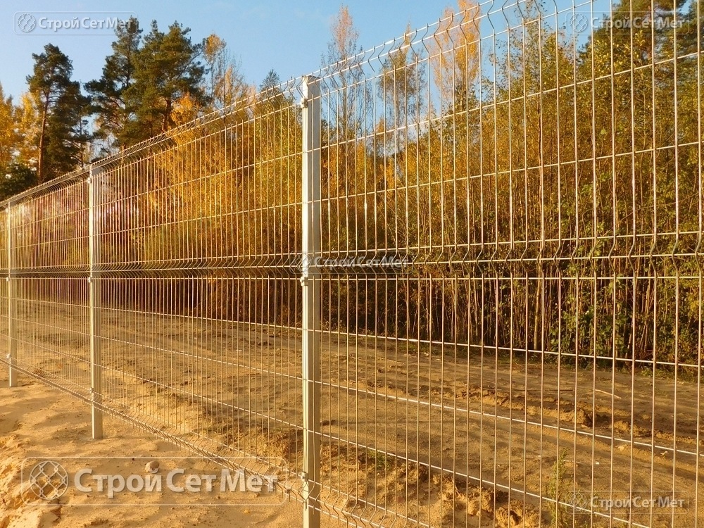 Фото 546. Забор 3d цинк, сварной забор фотографии фото под ключ с установкой под заказ купить в Минске